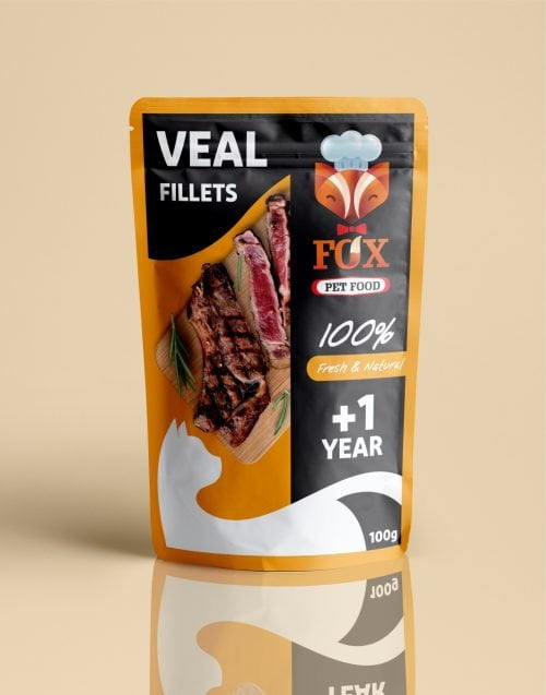 veal fillets pouch-front