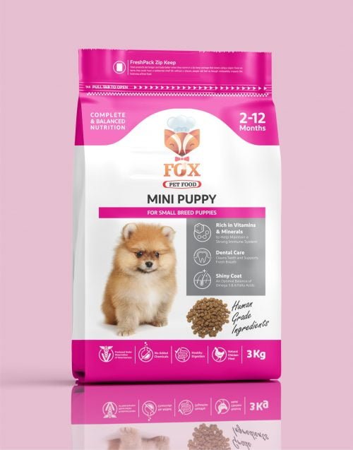 mini puppy-for small breed puppies-3kg-front