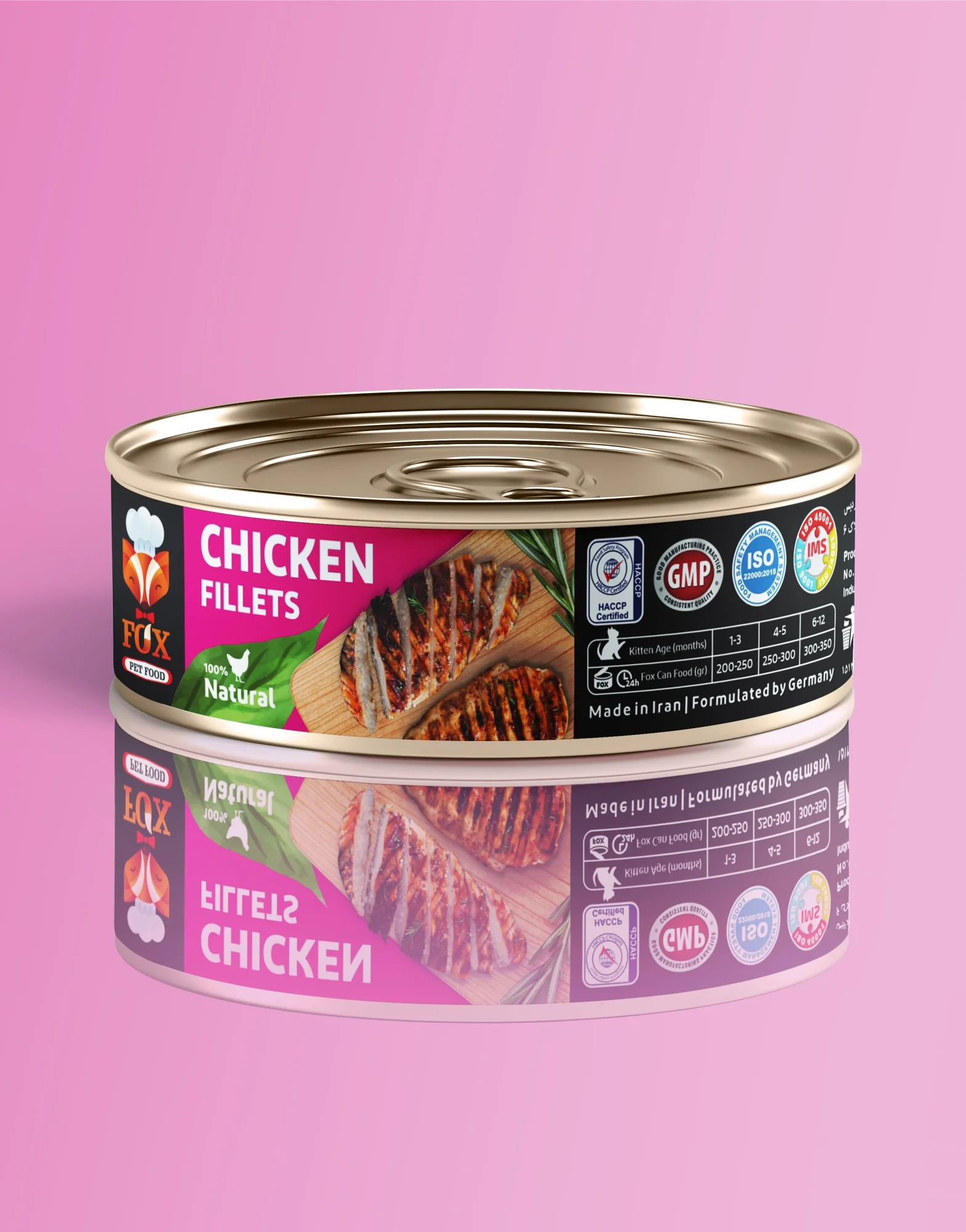 Natural Chicken Fillets | for Kittens | 200gr - Image 2