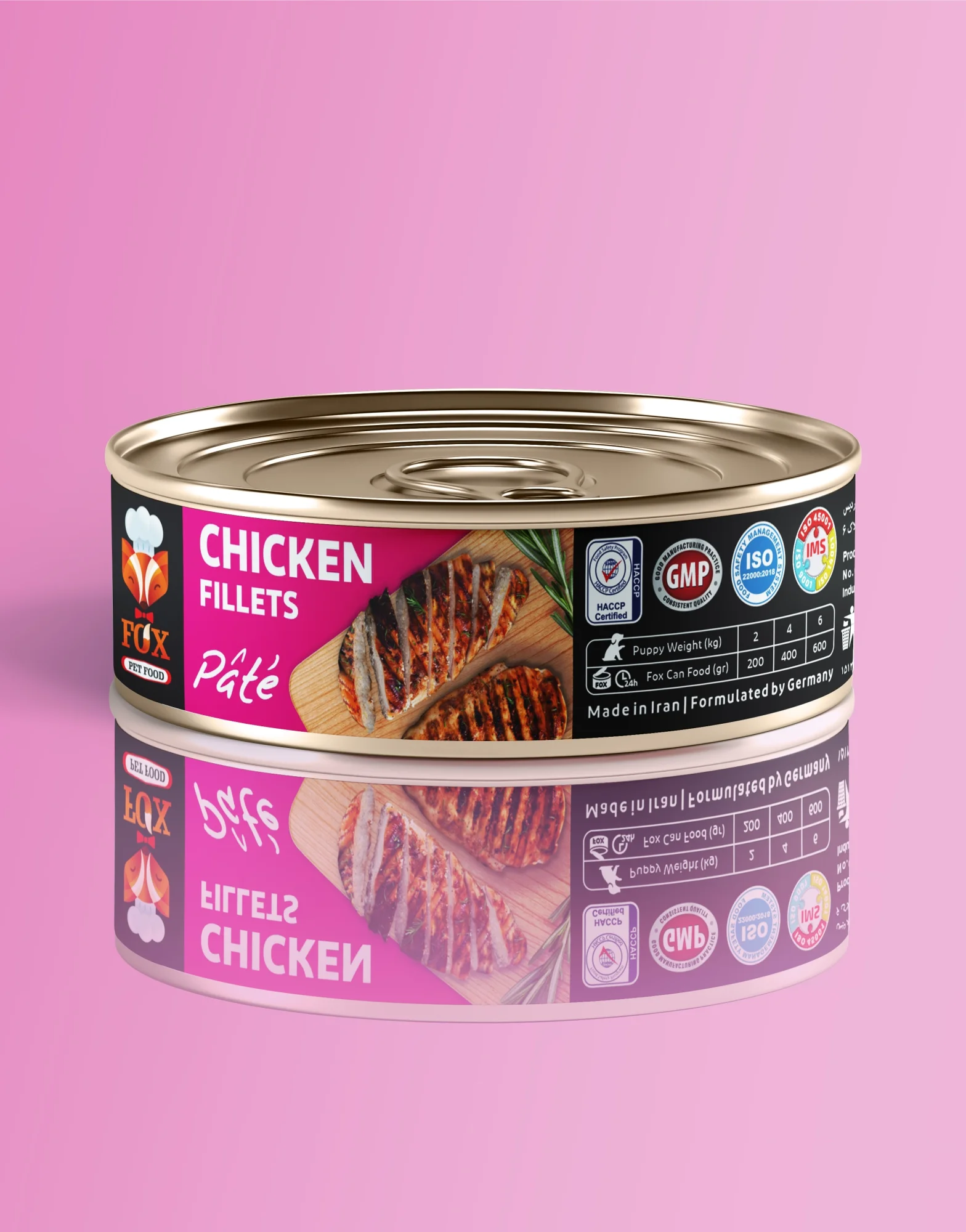 Chicken Fillets Pate | for Puppies | 200gr - Image 2