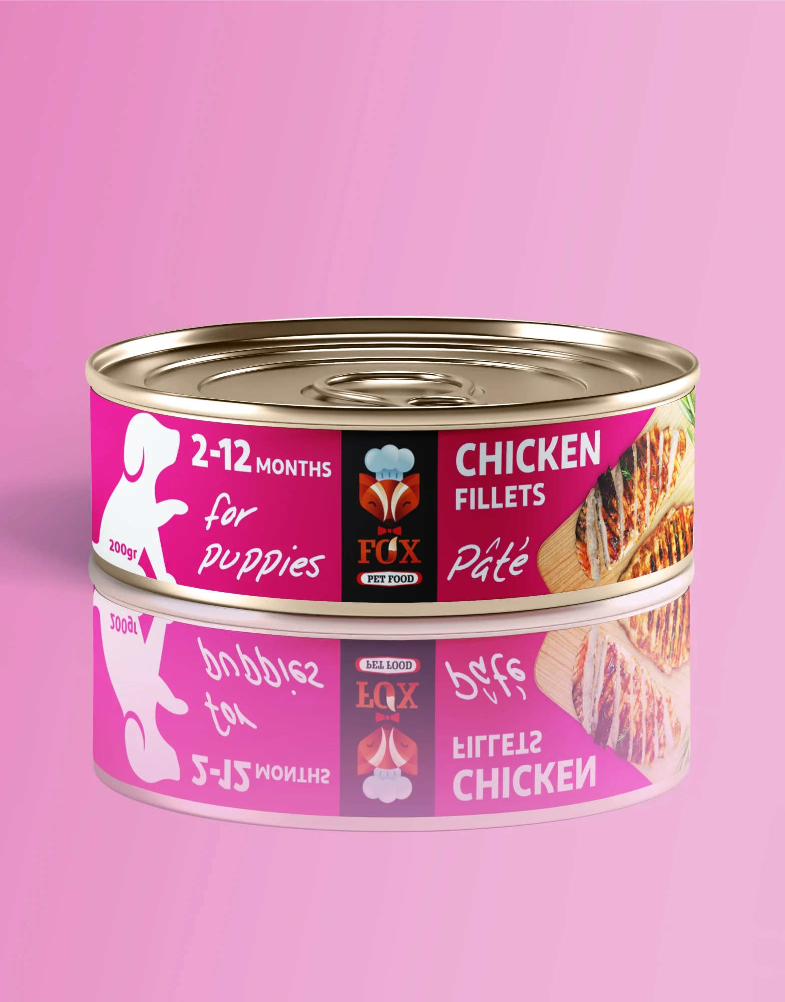 Chicken Fillets Pate | for Puppies | 200gr
